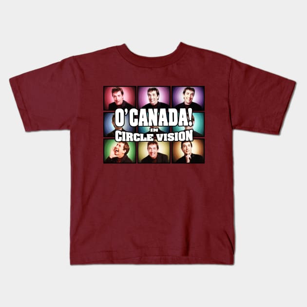 O' Canada! Kids T-Shirt by WDWFieldGuide